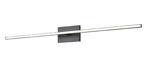 DVI Lighting 1 Light GAMMAHYDRAE AC LED 48 Inch VANITY in Graphite Finish Model: DVP44755GR