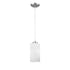 DVI Lighting 1 Light MANITOU MINI PENDANT in Buffed Nickel Finish Model: DVP47121BN-OP