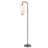 DVI Lighting 1 Light MOUNT PEARL FLOOR LAMP in Brass Finish Model: DVP40016BR-RIO