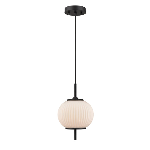 DVI Lighting 1 Light MOUNT PEARL MINI PENDANT in Brass Finish Model: DVP40021BR-RIO