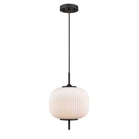 DVI Lighting 1 Light MOUNT PEARL PENDANT in Brass Finish Model: DVP40010BR-RIO