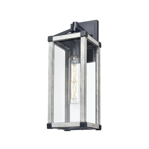 DVI Lighting 1 Light NIPIGON LARGE OD SCONCE in Black Finish Model: DVP41272BK-CL