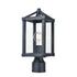 DVI Lighting 1 Light NIPIGON OD LAMP POST in Black Finish Model: DVP41277BK-CL