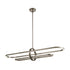 DVI Lighting 1 Light Perigee AC LED Linear in Buffed Nickle Finish Model: DVP46502BN