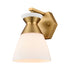 DVI Lighting 1 Light SUNNYBROOK 1 Light SCONCE in Brass Finish Model: DVP47401BR-CRK