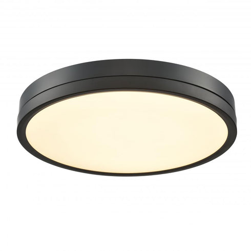 DVI Lighting 1 Light TEMAGAMI 20 Inch LED FLUSHMOUNT in Graphite Finish Model: DVP39362GR