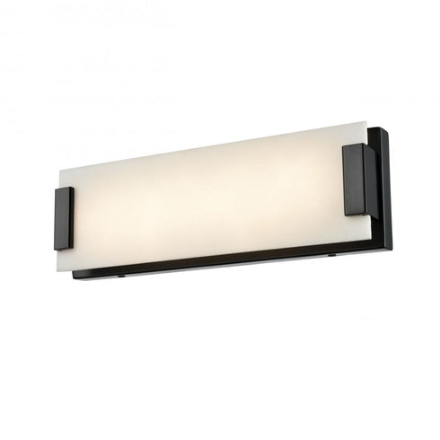 DVI Lighting 1 Light TORRANCE CCT SCONCE BLACK WITH NO VEIN ALAB. in Ebony Finish Model: DVP35301EB-AFA