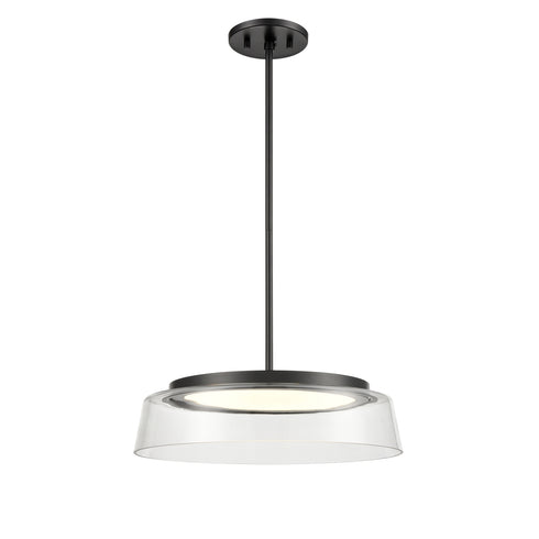 DVI Lighting 1 Light TRIPTYCH 16 Inch DUAL MOUNT in Graphite Finish Model: DVP46708GR-CL