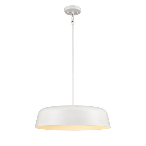 DVI Lighting 1 Light TUQUE 26 Inch LARGE LED PENDANT in Graphite Finish Model: DVP40924GR