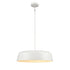 DVI Lighting 1 Light TUQUE 26 Inch LARGE LED PENDANT in Graphite Finish Model: DVP40924GR