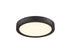 DVI Lighting 1 Light TYPHOON 5.3 Inch LED FLUSHMOUNT in Matte Black Finish Model: DVP39608MB