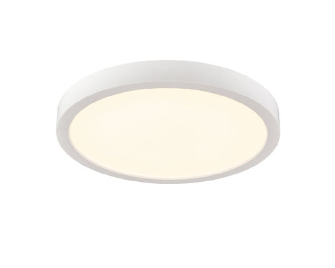 DVI Lighting 1 Light TYPHOON 7 Inch LED FLUSHMOUNT in Matte Black Finish Model: DVP39618MB