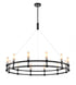 DVI Lighting 12 Light CARDINAL 42 Inch CHANDELIER in Brass Finish Model: DVP37829BR-VICE