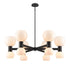 DVI Lighting 12 Light LILLOOET 12 Light CHANDELIER in Brass Finish Model: DVP49426BR-TO