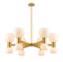 DVI Lighting 12 Light LILLOOET 12 Light CHANDELIER in Brass Finish Model: DVP49426BR-TO