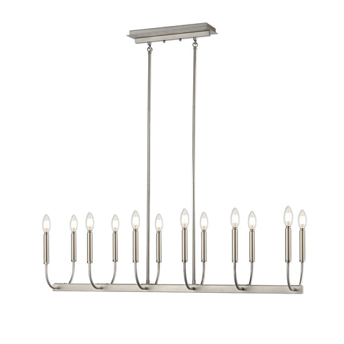 DVI Lighting 12 Light OLIVIA 12 Light LINEAR in Multiple Finishes and Graphite Finish Model: DVP44002MF+GR