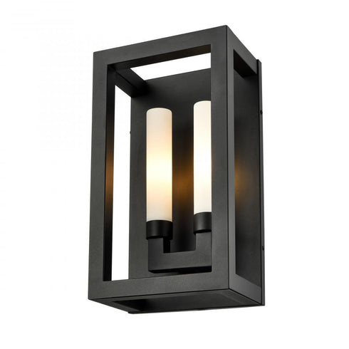 DVI Lighting 2 Light AJAX 2 Light OD SCONCE in Black Finish Model: DVP31172BK-OP
