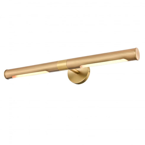 DVI Lighting 2 Light BOUVIER 27.75 Inch 2 Light VANITY in Brass Finish Model: DVP36999BR