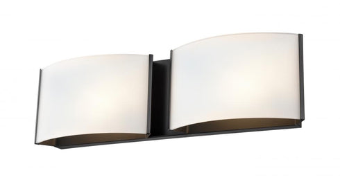 DVI Lighting 2 Light CANDLEGUARD 2 Light VANITY in Ebony Finish Model: DVP17122EB-OP