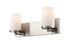 DVI Lighting 2 Light Dieppe 2 Light Vanity in Ebony Finish Model: DVP0422EB-OP
