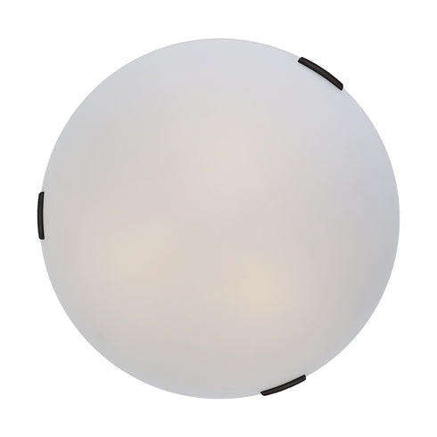 DVI Lighting 2 Light ORINOCO 2 Light FLUSH MOUNT in Ebony Finish Model: DVP1432EB