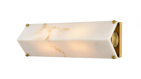 DVI Lighting 2 Light PAVILION 14 Inch SCONCE in Brass Finish Model: DVP49601BR-BFA