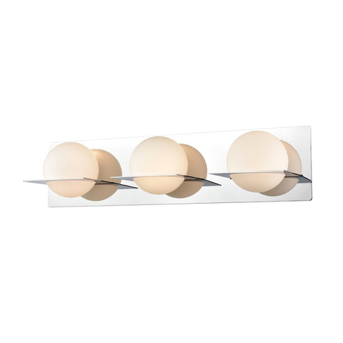 DVI Lighting 3 Light IO 3 Light VANITY in Chrome Finish Model: DVP0943CH-OP