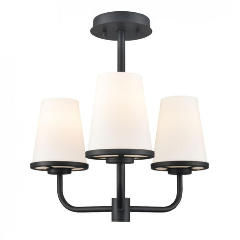 DVI Lighting 3 Light KANATA 3 Light DUAL MOUNT in Brass Finish Model: DVP48012BR-OP