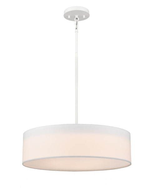 DVI Lighting 3 Light MILAN 3 Light PENDANT in Buffed Nickel Finish Model: DVP5305BN-SW