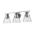 DVI Lighting 3 Light SUNNYBROOK 3 Light VANITY in Brass Finish Model: DVP47443BR-CRK