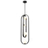 DVI Lighting 4 Light ATWOOD 10 Inch 4 Light FOYER in Brass Finish Model: DVP45010BR-OP