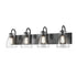 DVI Lighting 4 Light EMMA 4 Light VANITY in Brass Finish Model: DVP47044BR-CL