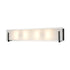 DVI Lighting 4 Light GENEVA 30 Inch 4 Light VANITY in Chrome Finish Model: DVP14844CH-SSOP