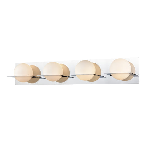 DVI Lighting 4 Light IO 4 Light VANITY in Chrome Finish Model: DVP0944CH-OP
