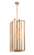 DVI Lighting 4 Light JASPER 18 Inch FOYER in Brass Finish Model: DVP49749BR-BFA