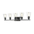 DVI Lighting 5 Light LOUISBOURG 5 Light VANITY in Chrome Finish Model: DVP34355CH-CL