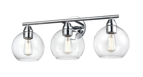 DVI Lighting Andromeda 3 Light Vanity in Brass Finish Model: DVP34743BR-CL