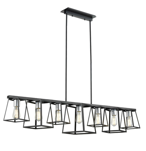 DVI Lighting Cape Breton 7 Light Linear Model: DVP29041MF+EB