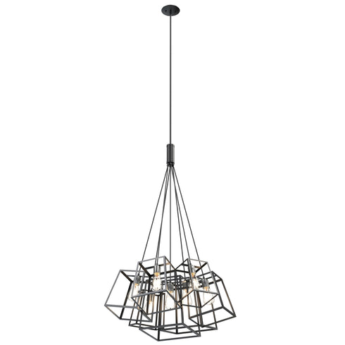 DVI Lighting Cape Breton 7 Light Pendant Model: DVP29057MF+EB