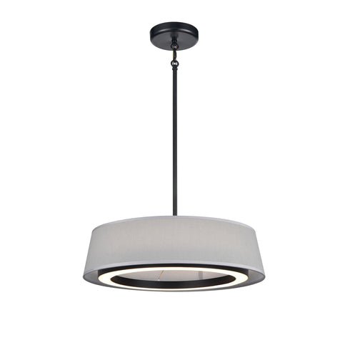 DVI Lighting CELENE Ø18 Inch LED PENDANT in Brass Finish Model: DVP41008BR-LIN-CCT