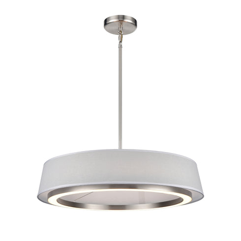 DVI Lighting CELENE Ø24 Inch LED PENDANT in Brass Finish Model: DVP41024BR-LIN-CCT