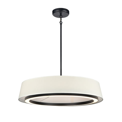 DVI Lighting CELENE Ø24 Inch LED PENDANT in Brass Finish Model: DVP41024BR-LIN-CCT