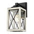 DVI Lighting County Fair Small Sconce Model: DVP43371BK+IW-CL
