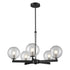 DVI Lighting Courcelette 3 Light Pendant in Chrome Finish Model: DVP27025CH-CL