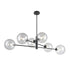 DVI Lighting Courcelette 6 Light Linear in Chrome Finish Model: DVP27002CH-CL
