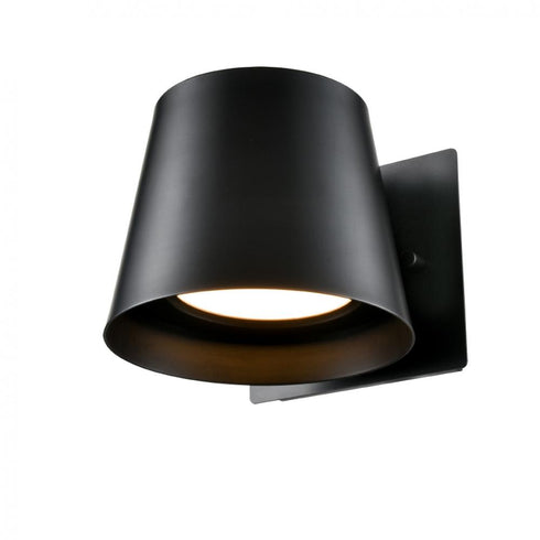DVI Lighting DRUMLINE 6.5 Inch OD SCONCE in Black Finish Model: DVP47771BK