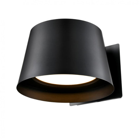 DVI Lighting DRUMLINE 8 Inch OD VANITY in Black Finish Model: DVP47772BK