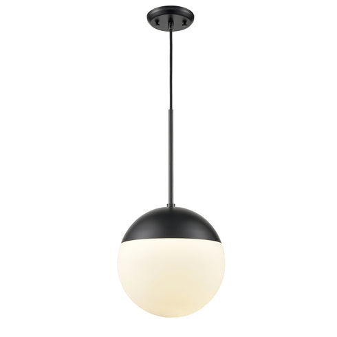 DVI Lighting HOPEWELL ROCKS 10 Inch PENDANT in Ebony Finish Model: DVP41610EB-CL