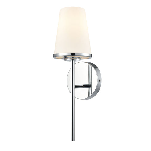DVI Lighting KANATA 1 Light SCONCE in Chrome Finish Model: DVP48001CH-OP