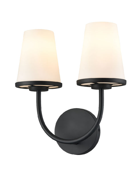 DVI Lighting KANATA 2 LIGHT SCONCE in Brass Finish Model: DVP48099BR-OP